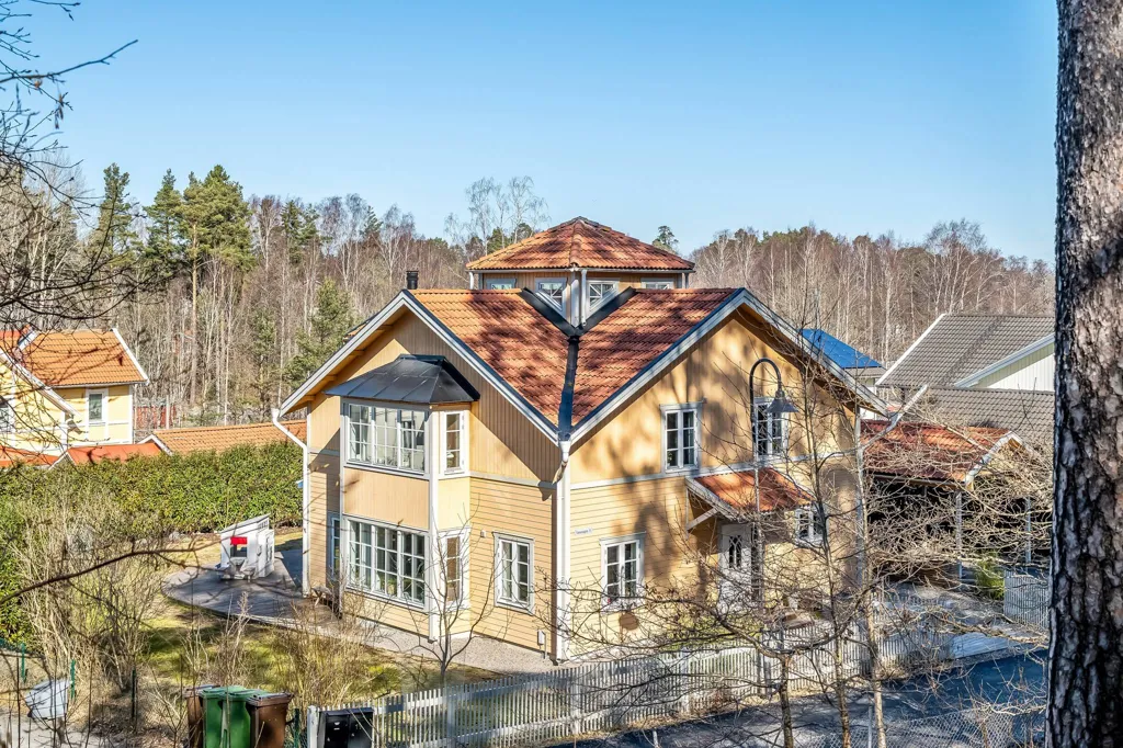 Vue aérienne - Renovated Villa with High Ceilings on Dalarö