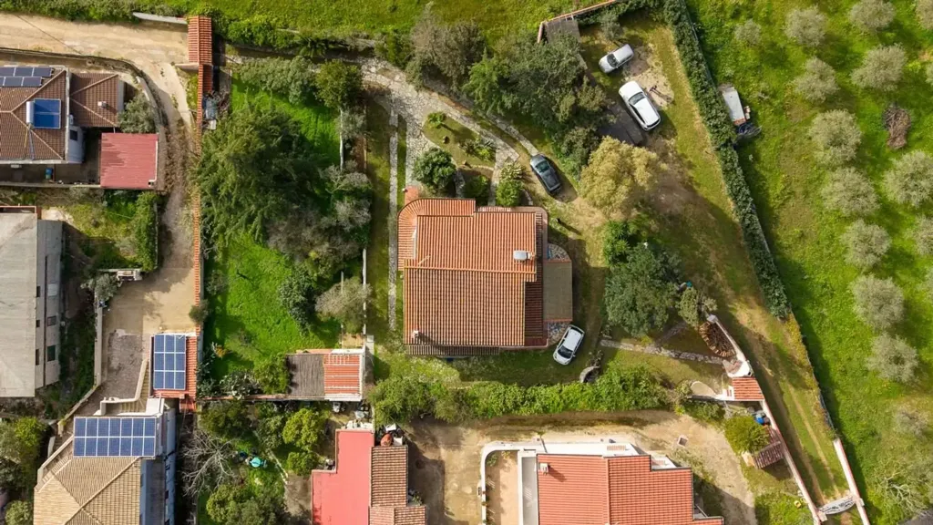 Vista aerea - Villa with Private Garden in Irgoli