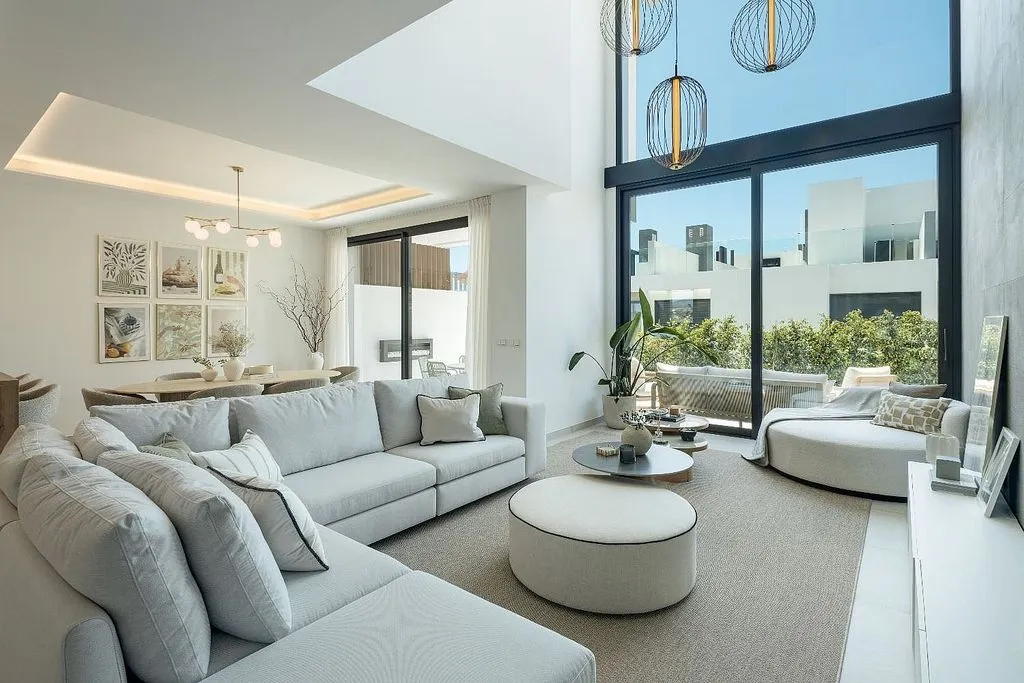 Living Room - Penthouse with Pool in Marbella