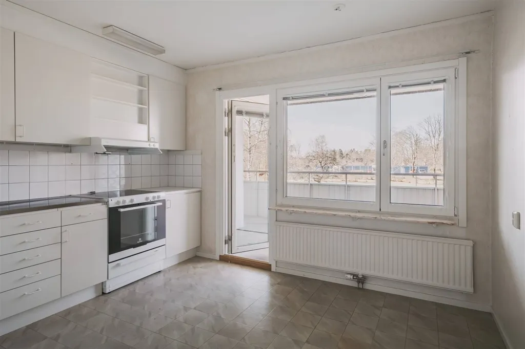 Cuisine - Apartment with Balcony in Mariestad