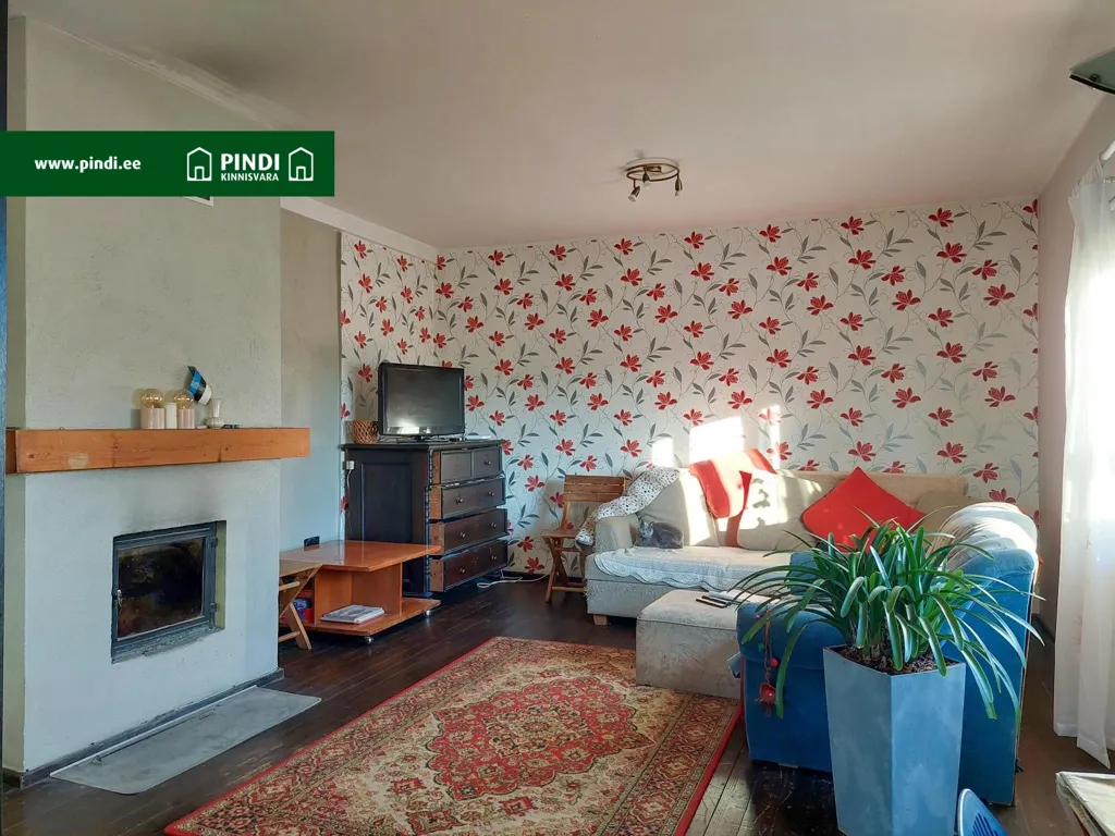 Living Room - Cottage with Sauna in Pühajõe, Jõhvi