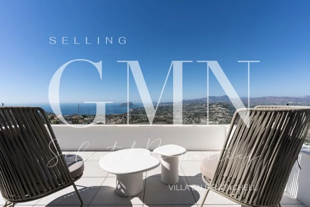 Terrass - Luxury Villa with Sea Views in Benitachell