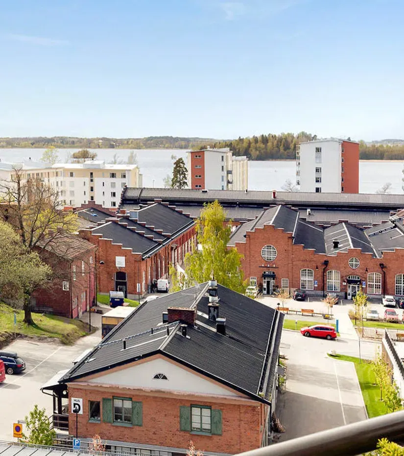 Vista aerea - Efficient Flat with Garden Access in Stockholm