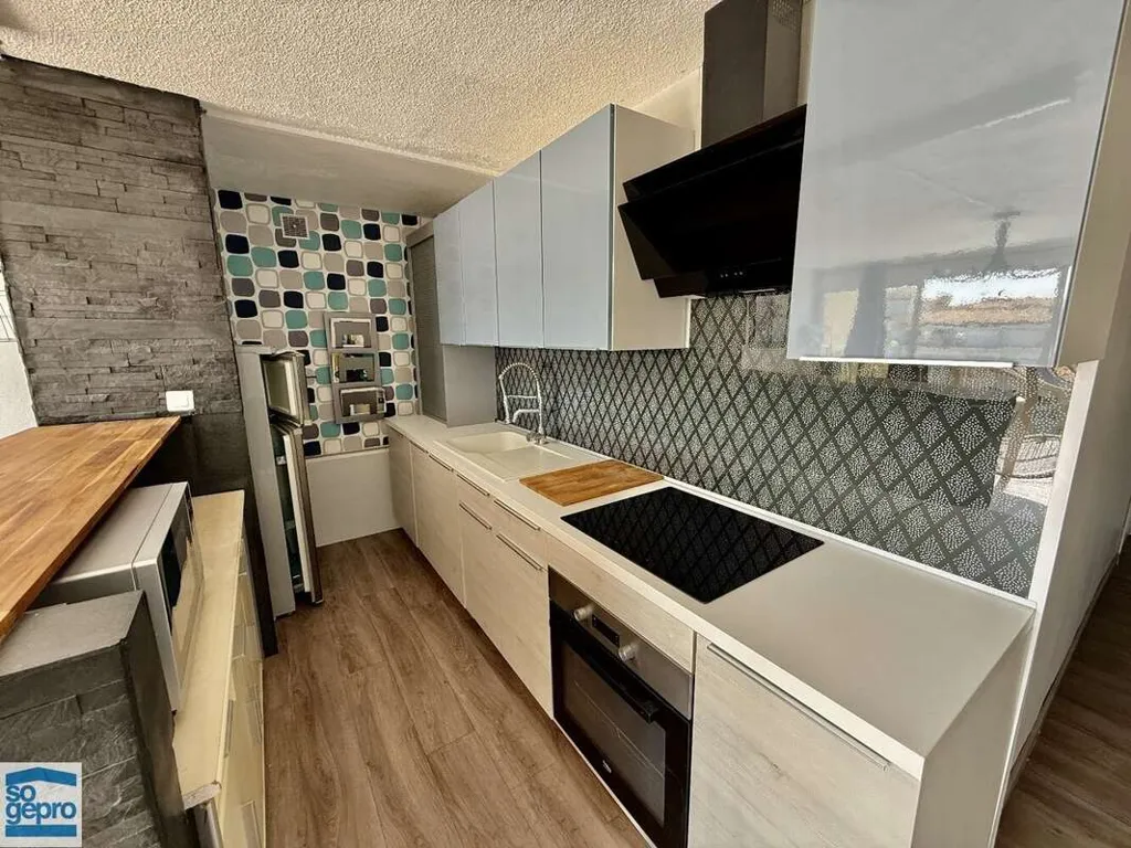 Köök - Duplex with Sea View near Le Cap d'Agde