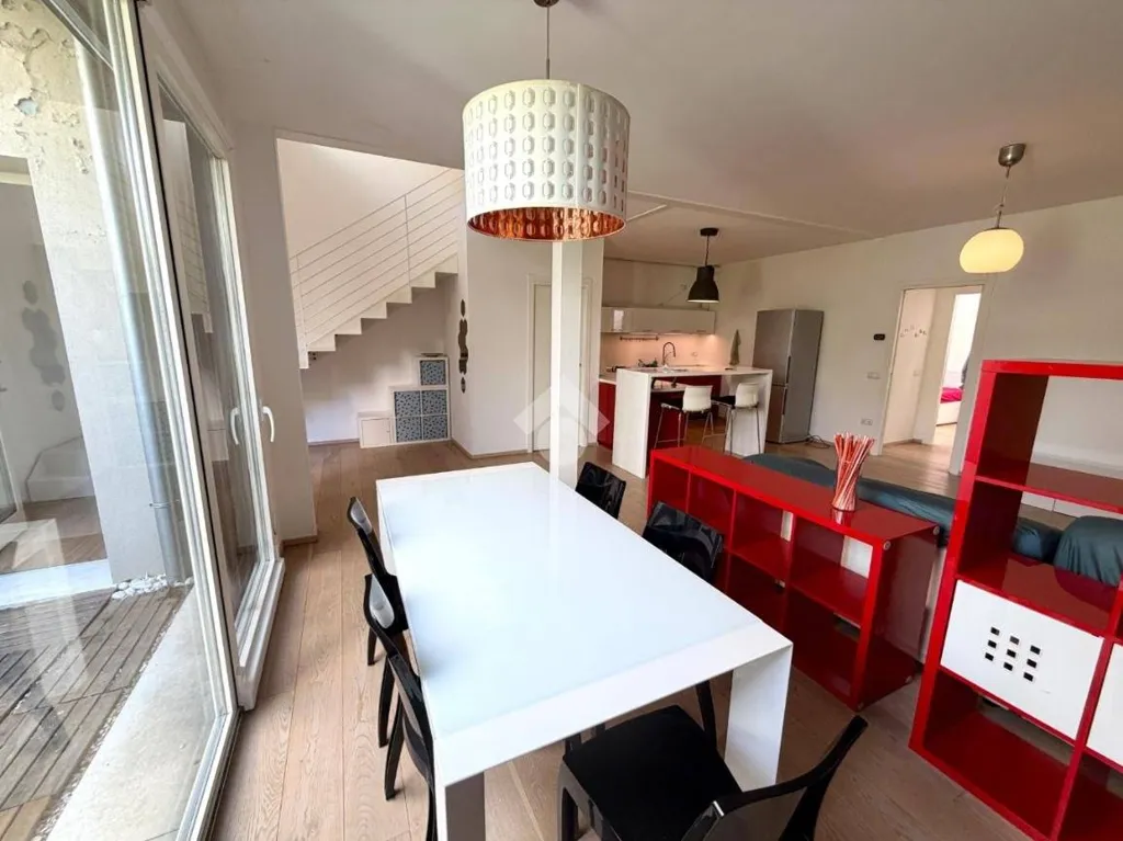 Sala da pranzo - Terraced House with Terrace in Padova