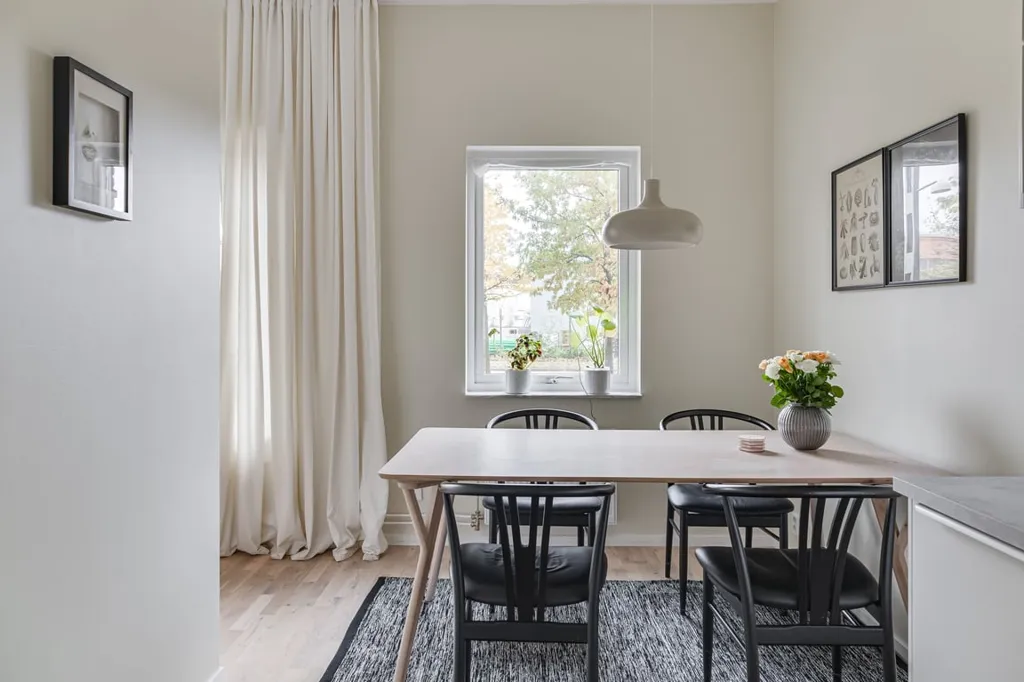 Salle à manger - Modern Two-Bedroom with Garden in Central Malmö