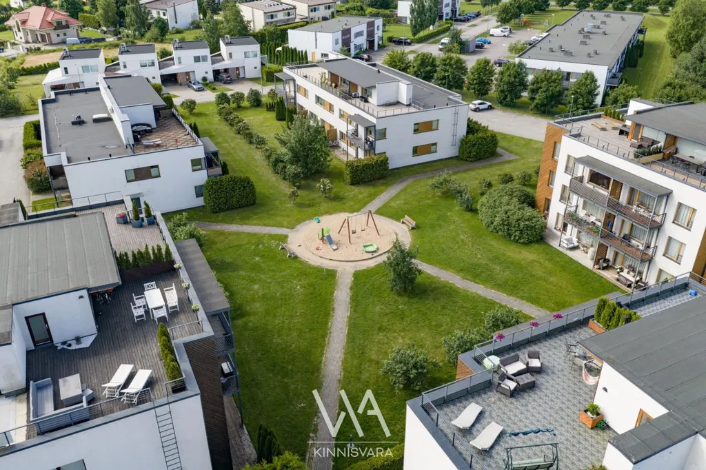 Vista aerea - Apartment with Private Terrace in Peetri