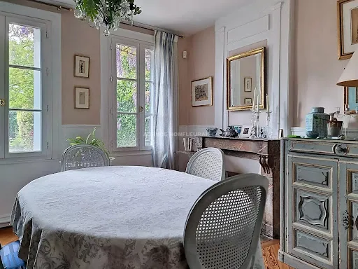 Salle à manger - Maison de Luxe avec Jardin à Honfleur