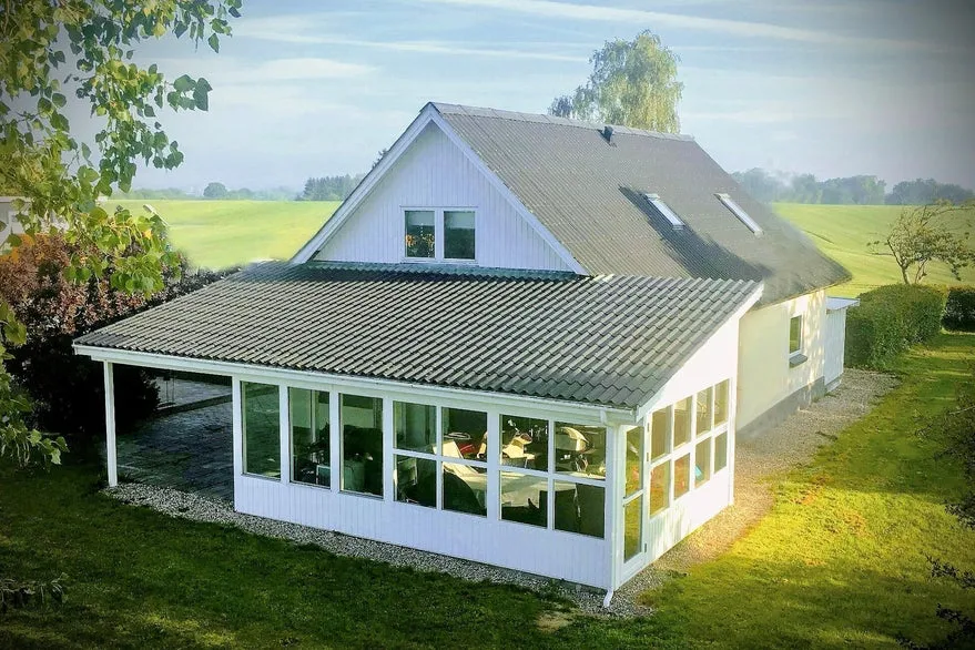 Extérieur - Mixed-Use Property with Workshop and Pool in Denmark