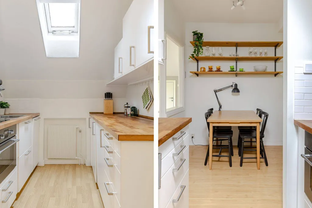 Cuisine - Charming Penthouse with Park View in Linköping