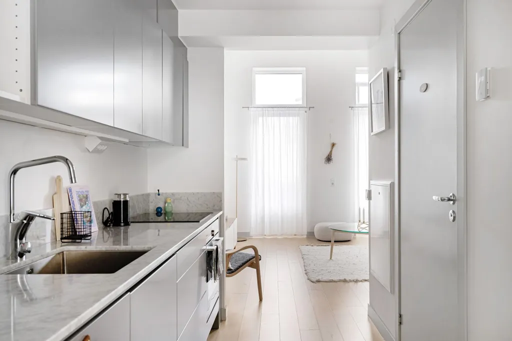 Kitchen - Modern Townhouse with Loft in Vallastaden