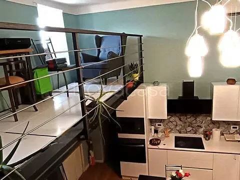 Cuisine - Rustic Apartment with Open View in Chiusanico