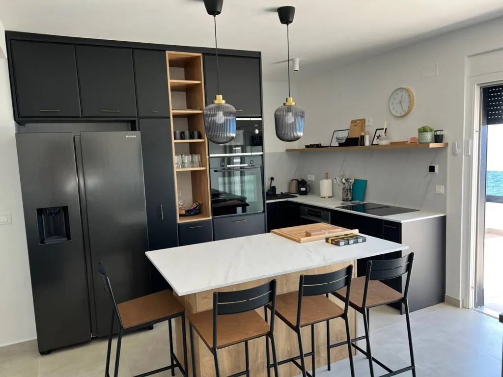 Cucina - Penthouse with Sea View in Kolan