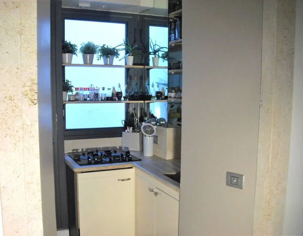 Köök - Luxury Apartment with Balcony in Rome