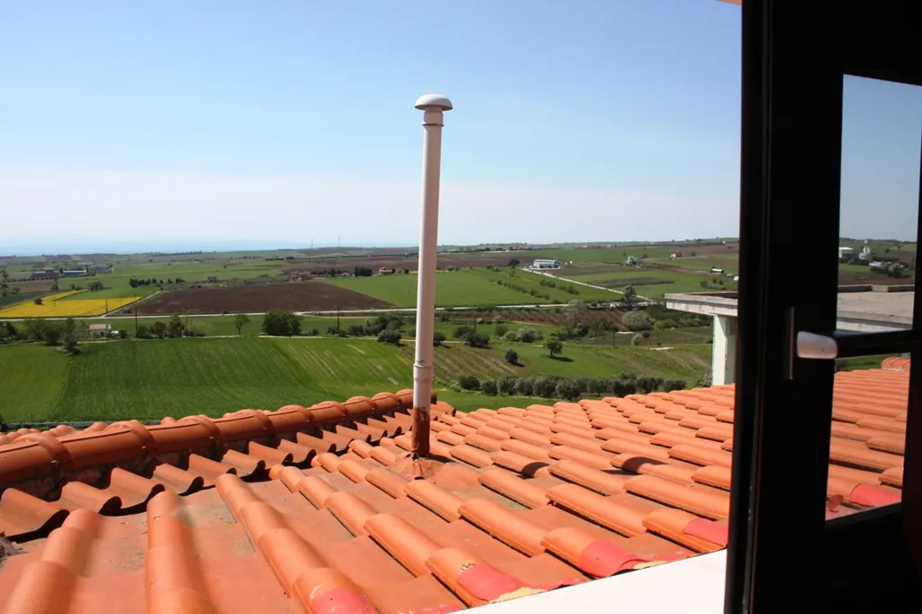 Terrass - Under Construction Detached House with Elevator in Thessaloniki