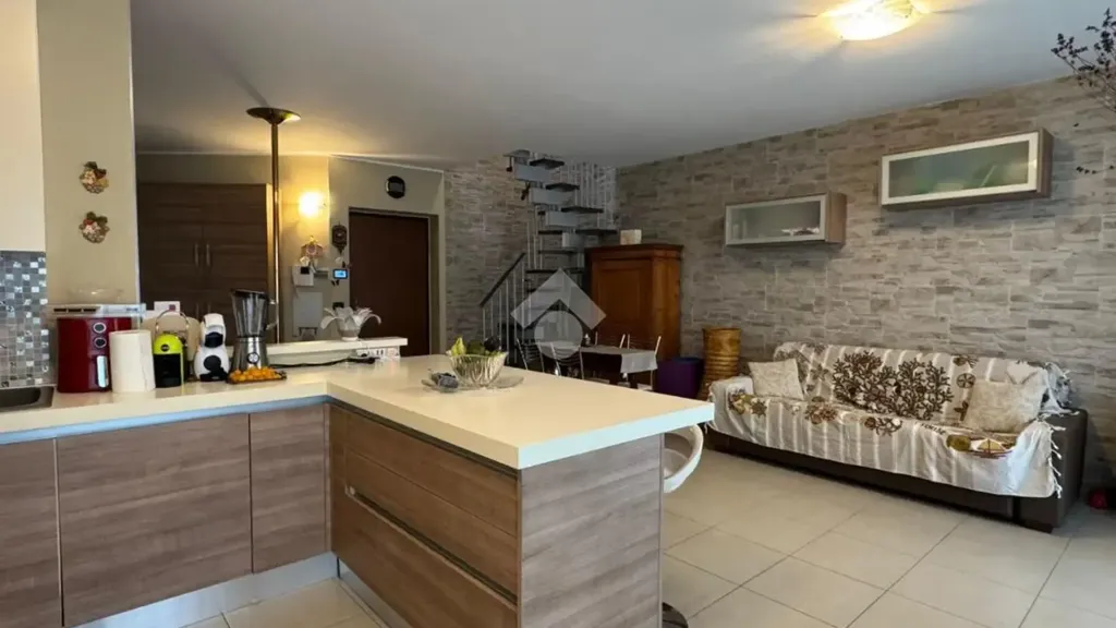 Köök - 5-Bedroom Apartment with Terrace in Rivalta di Torino