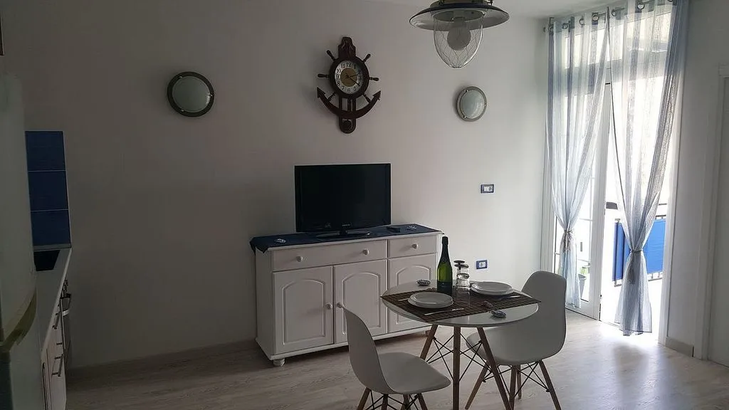 Söögituba - Seaside Studio with Terrace in El Coronel
