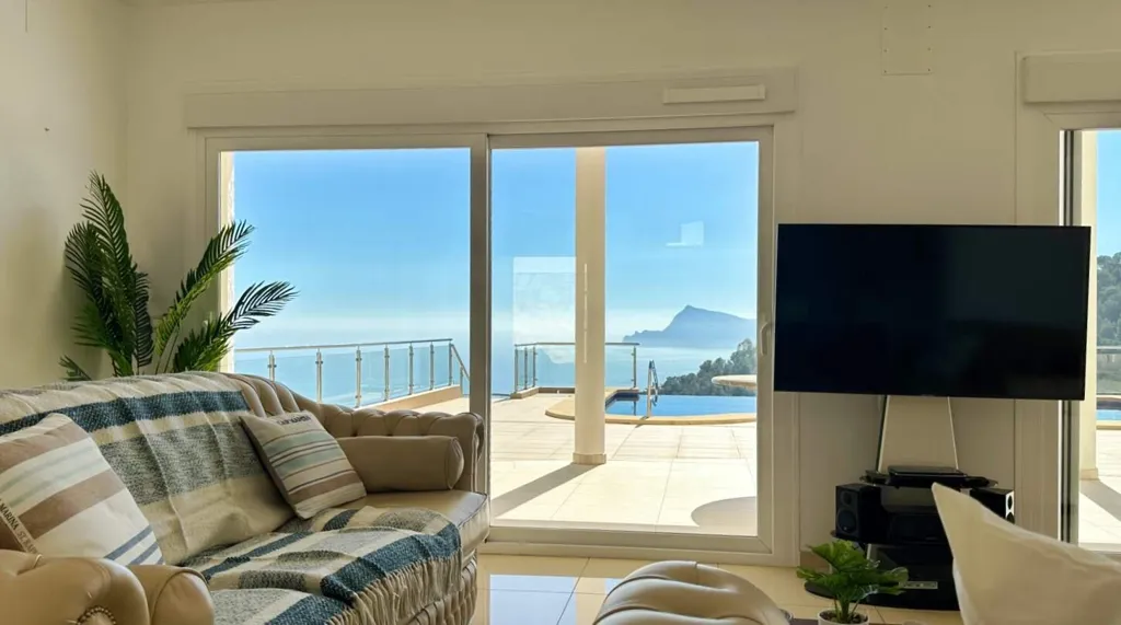 Séjour - Villa with Sea Views in Altea