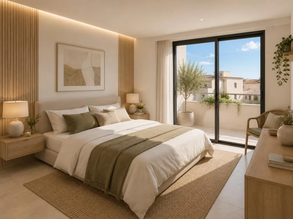 Chambres - Appartements Lumineux avec Terrasse à Marseille 11e