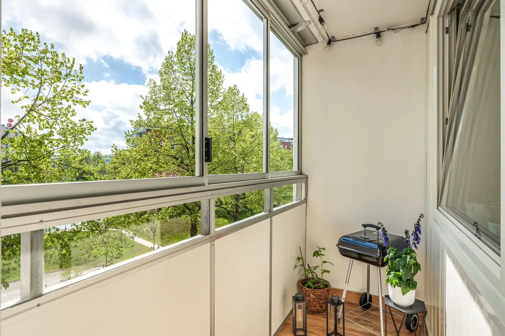Balcony - Apartment with Rental Unit in Täby