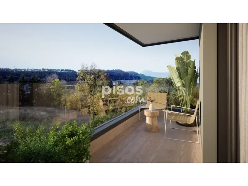 Balcon - New Flat with Terrace in Barañáin
