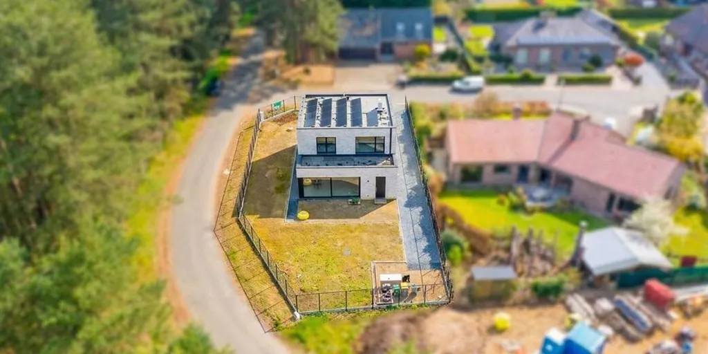 Õhuvaade - Modern Flat with Garden in Eisden