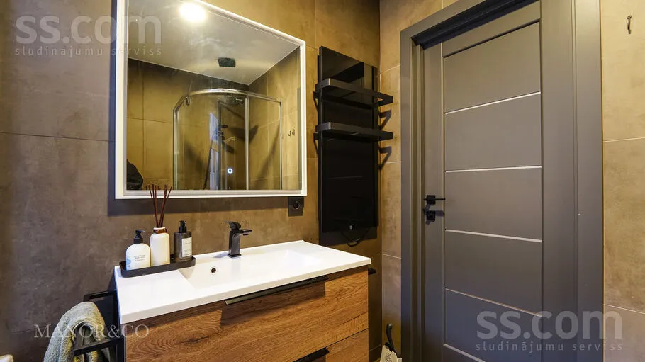 Salles de bain - Modernised Flat with Quiet Setting in Riga Centre