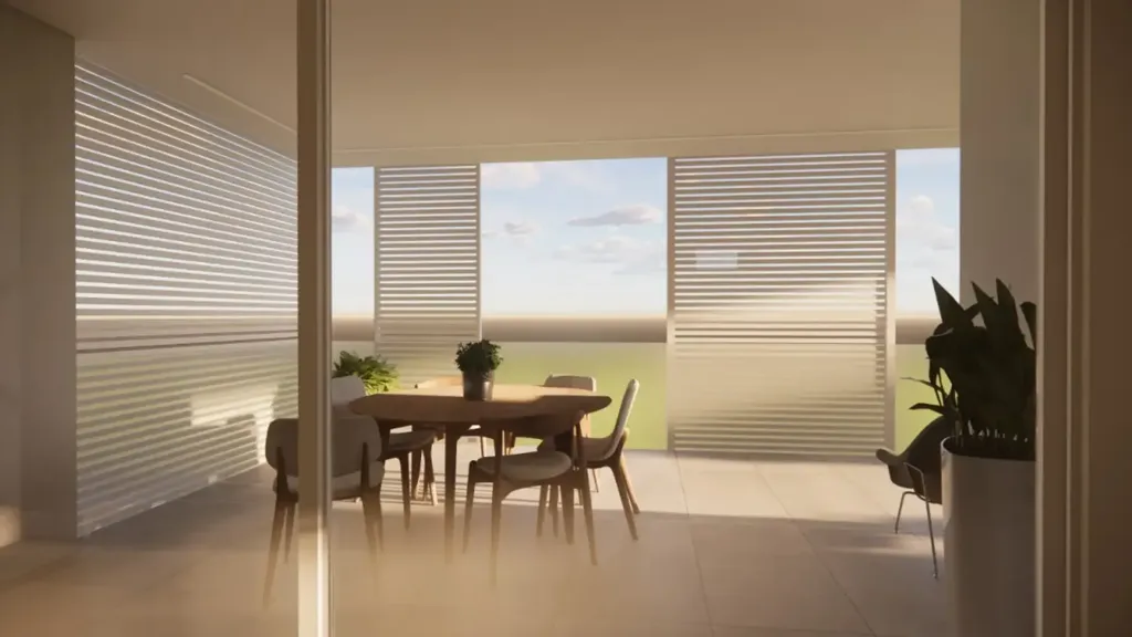 Contemporary Triplex with Terrace in Schio