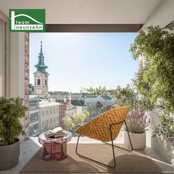 Balcon - Modern Apartment with Loggia in Schwechat Centre