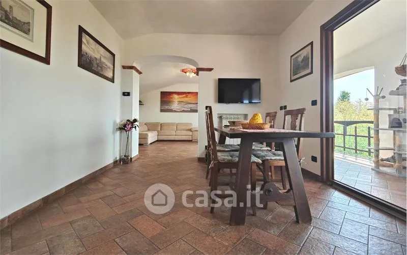 Sala da pranzo - Two-Storey Apartment with Panoramic Terrace in Capannori