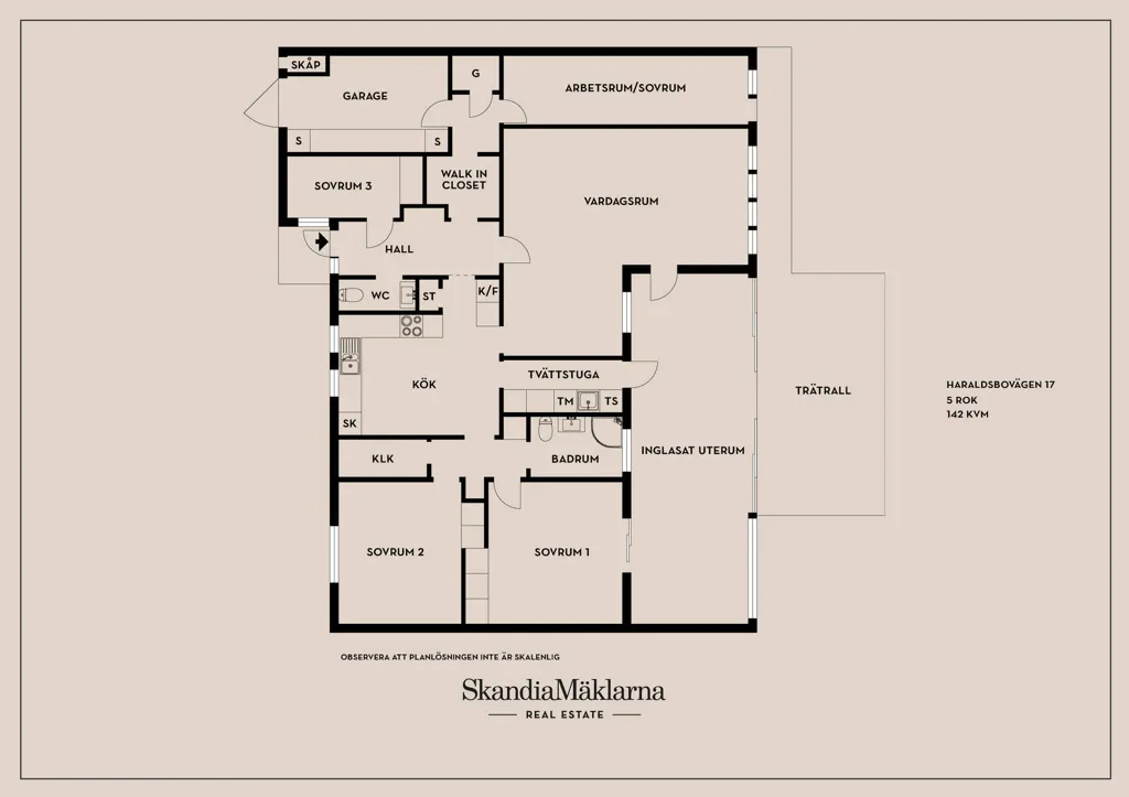 Plaan - Modernised Bungalow with Garden in Falun