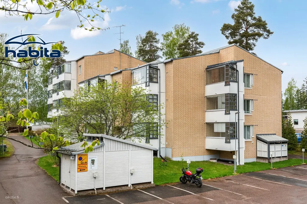 Õhuvaade - Apartment with Enclosed Balcony in Myyrmäki