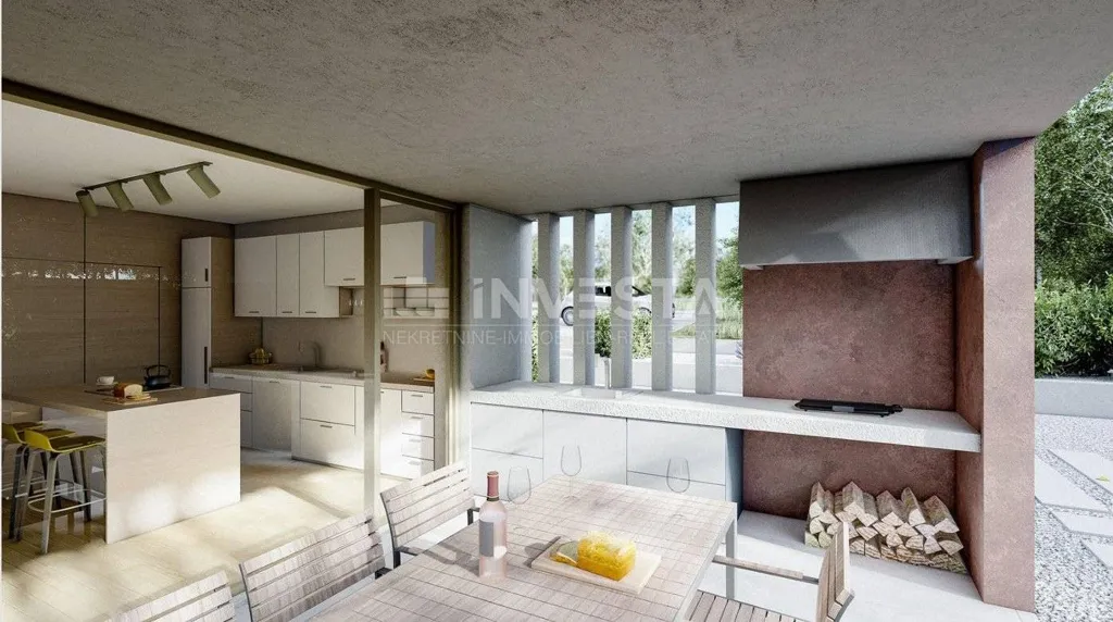 Cuisine - Modern Villa with Pool near Labin