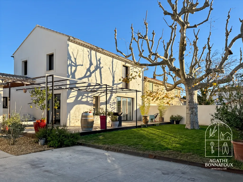 Extérieur - Mas Rénové avec Jardin à Châteaurenard