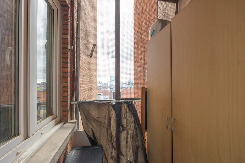 Balcony - Renovated Apartment with Park View in Antwerp