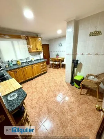 Köök - Student-Friendly Flat with Terrace in Poniente-Sur