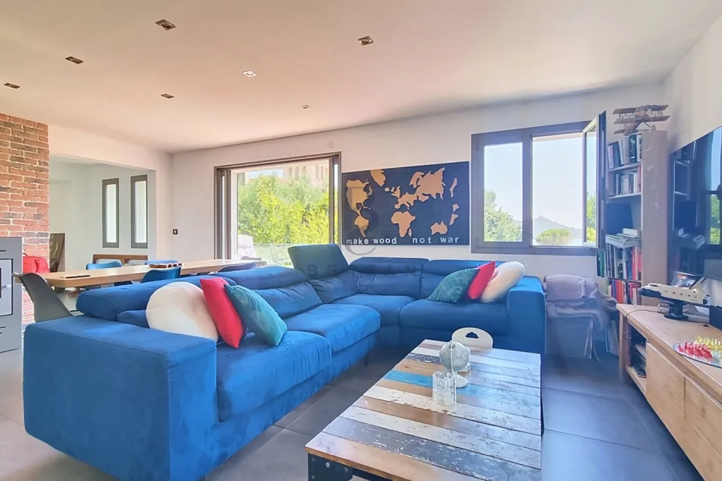 Soggiorno - Apartment with Sea View near Agay