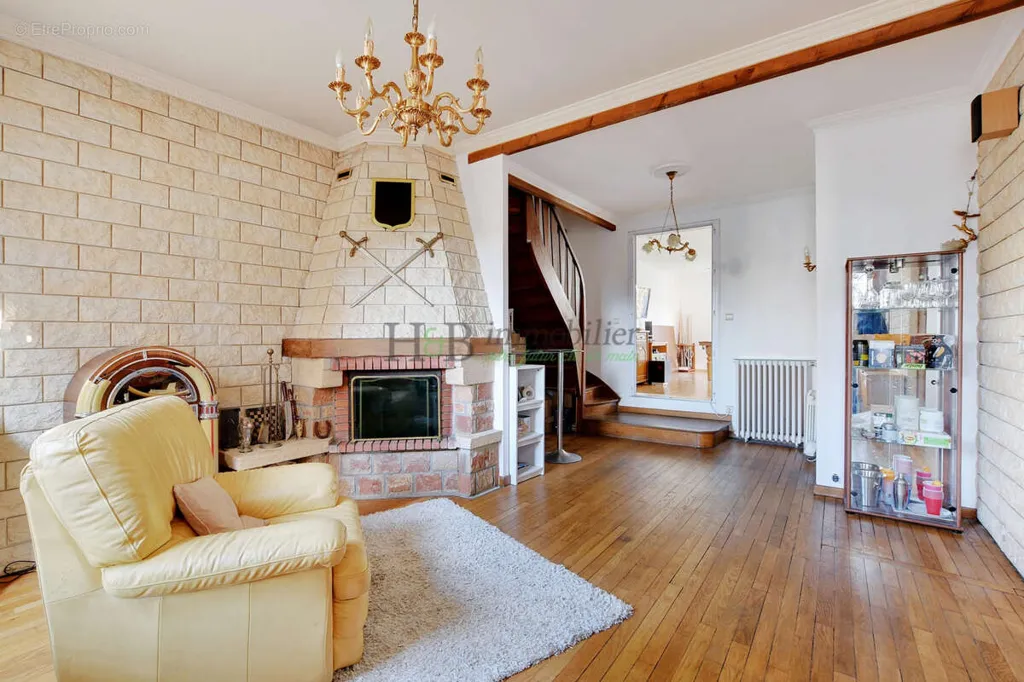 Living Room - Detached House with Garden in Villetaneuse