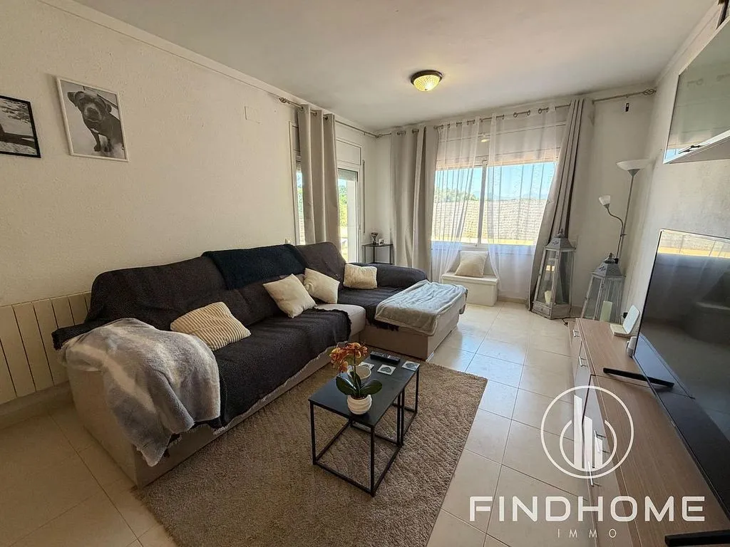 Séjour - Penthouse with Pool in La Torre Mas Pau