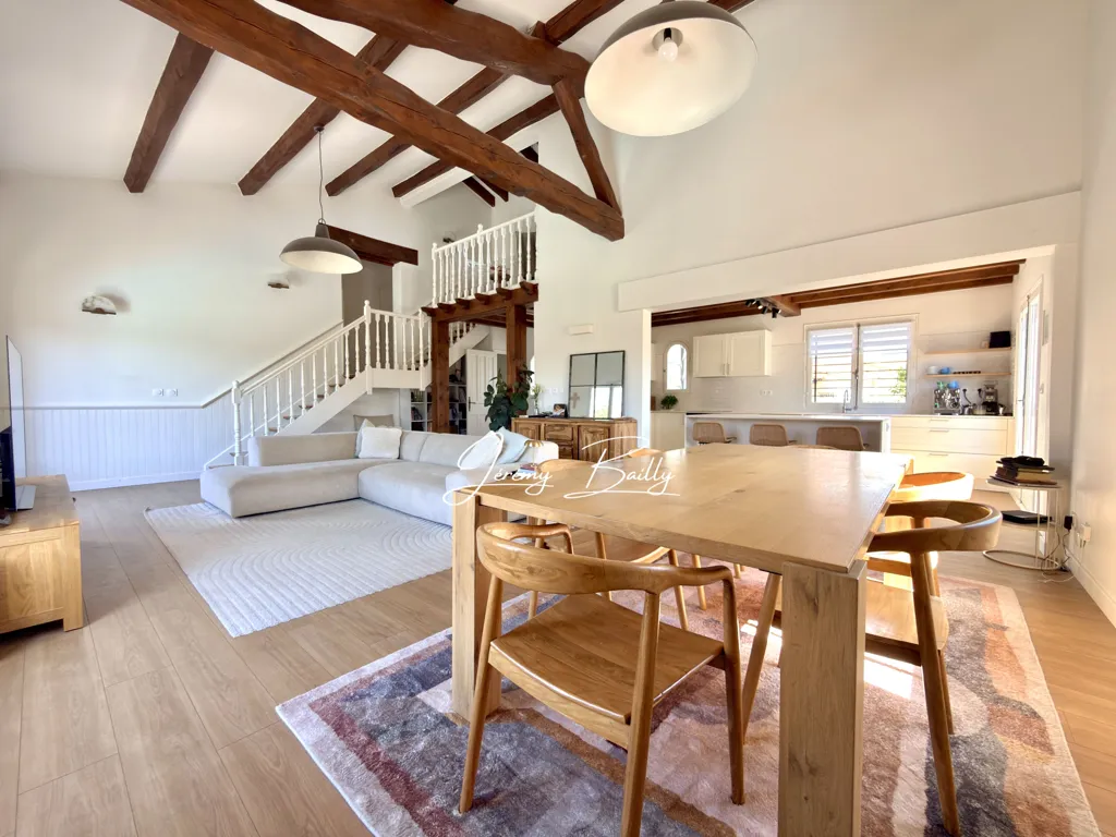 Söögituba - Renovated Character House with Pool in Saint-Estève