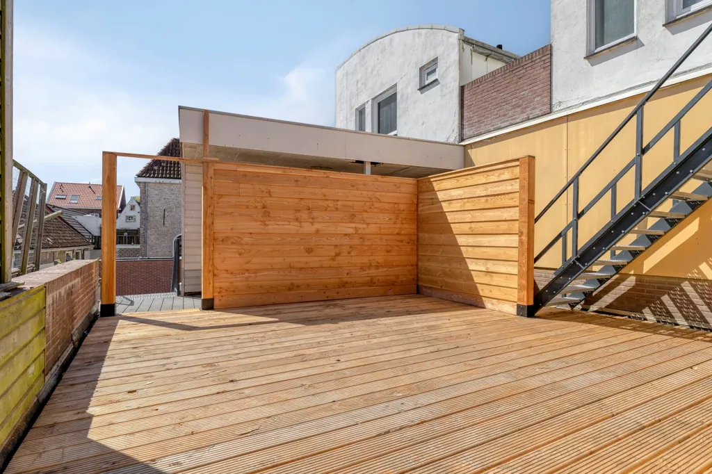 Terrasse - Modernised Apartment with Rooftop Terrace in Alkmaar