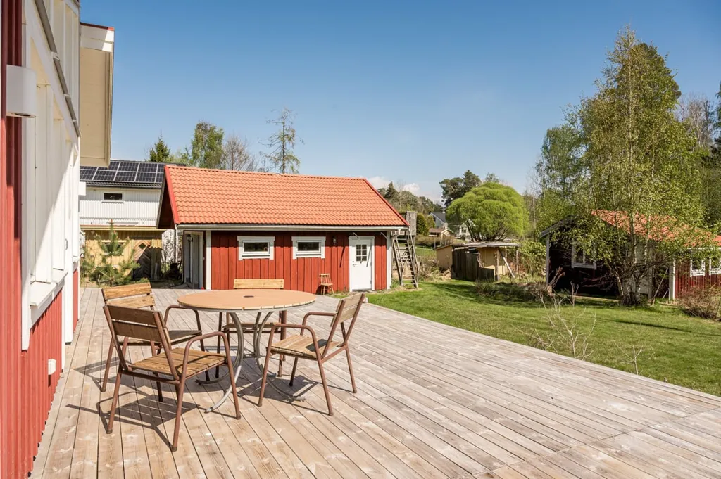 Terrass - 1-Plan Villa with Garden near Vänern