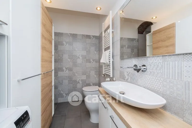 Bagni - Rustic-Style Flat with Terrace in Milan