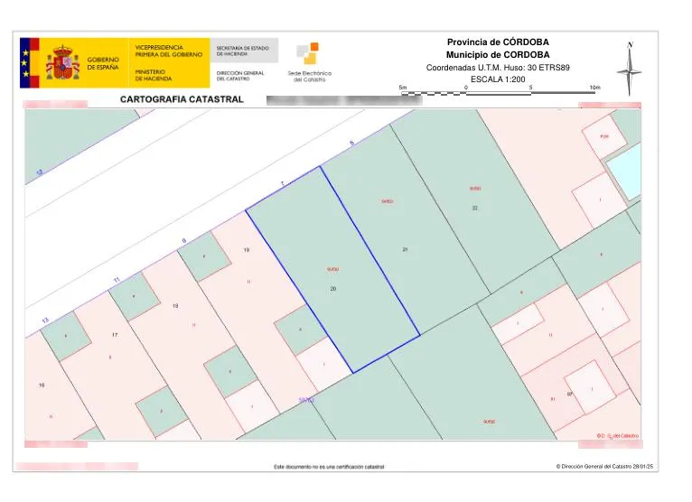 Plot with Development Potential in Córdoba
