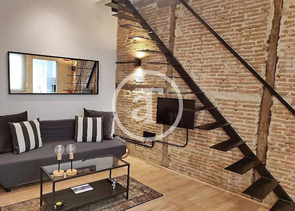 Séjour - Modern Duplex with Ascensor in Malasaña