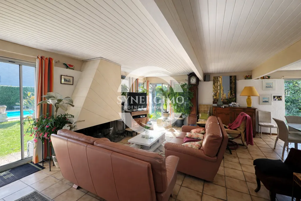 Séjour - Maison de Plain-Pied avec Piscine à Mérignac Centre