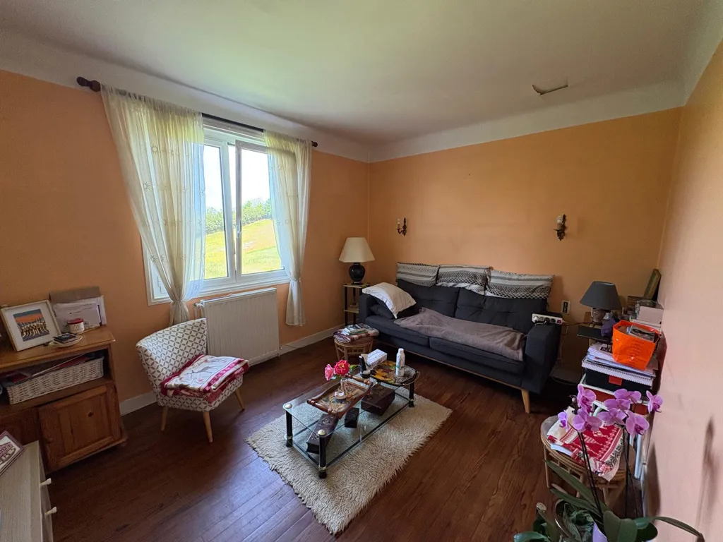 Soggiorno - 4-Bedroom House with Garden in Lahonce