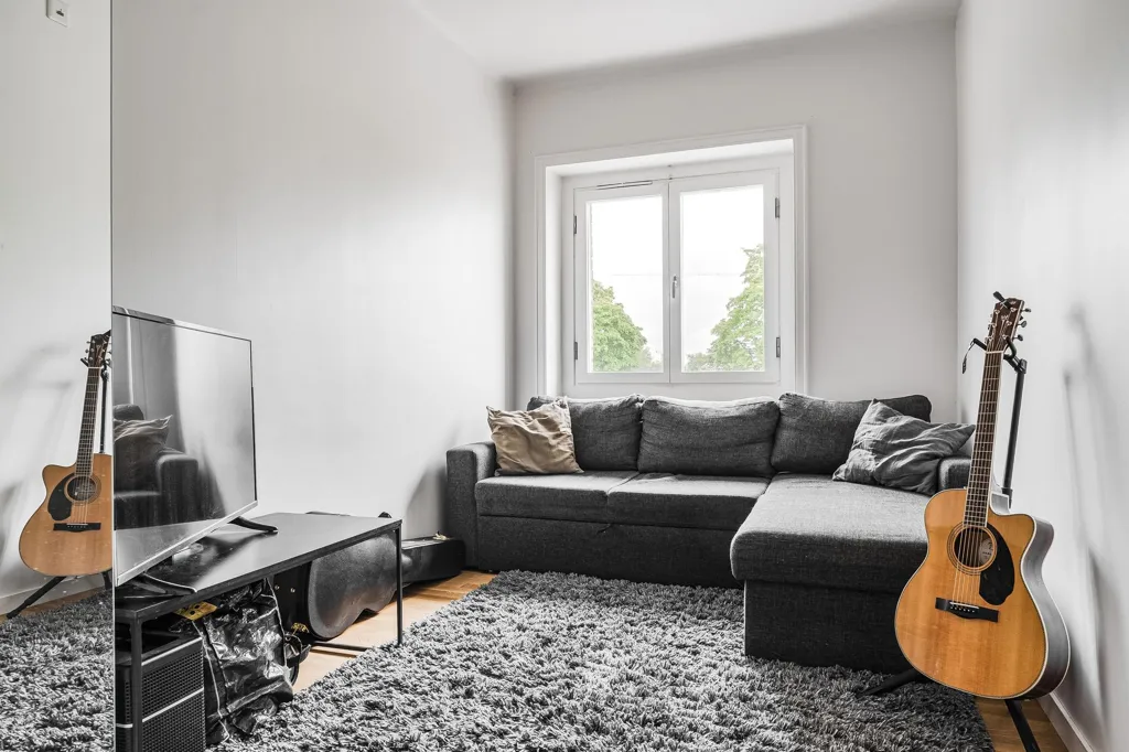 Séjour - Apartment with Renovated Kitchen in Central Norr