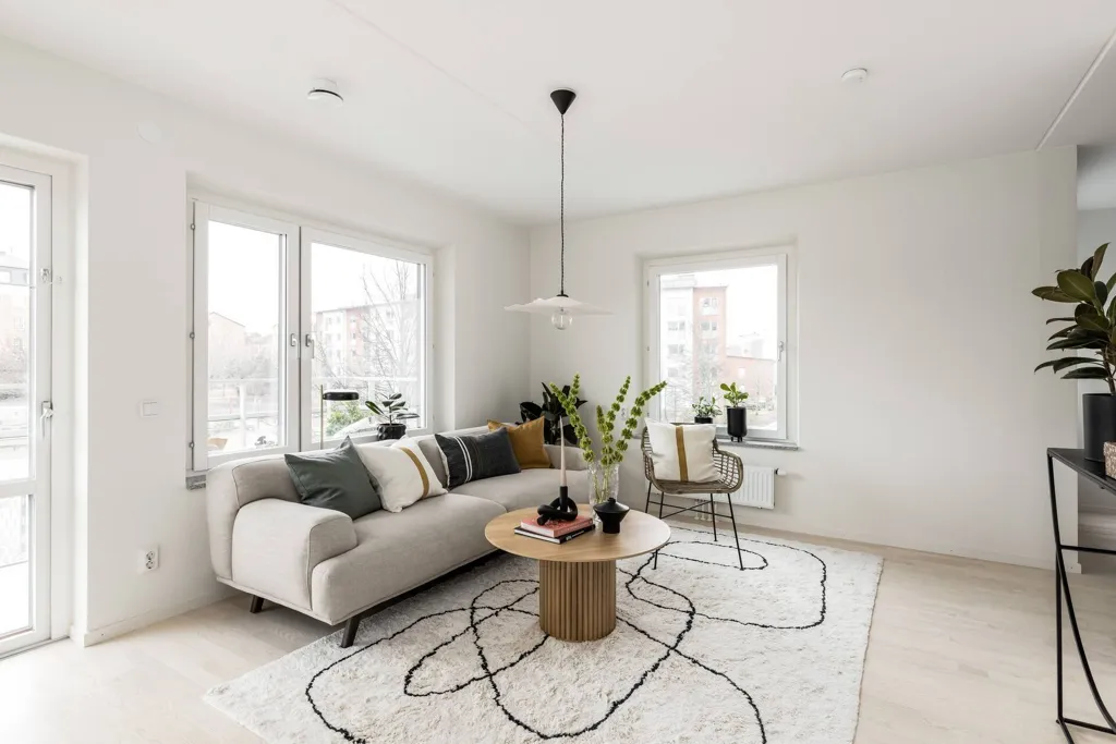 Séjour - Apartment with Modern Amenities in Linköping