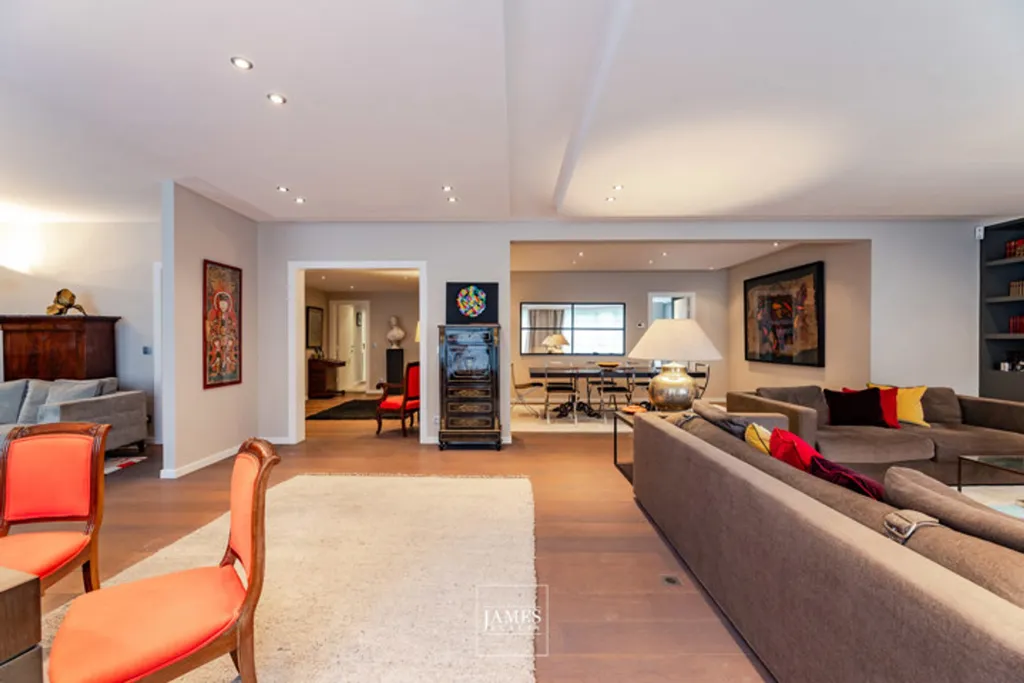 Séjour - Appartement avec Vue sur le Jardin du Roi à Ixelles